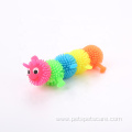 rubber simulation caterpillar toys cat toys vent toys